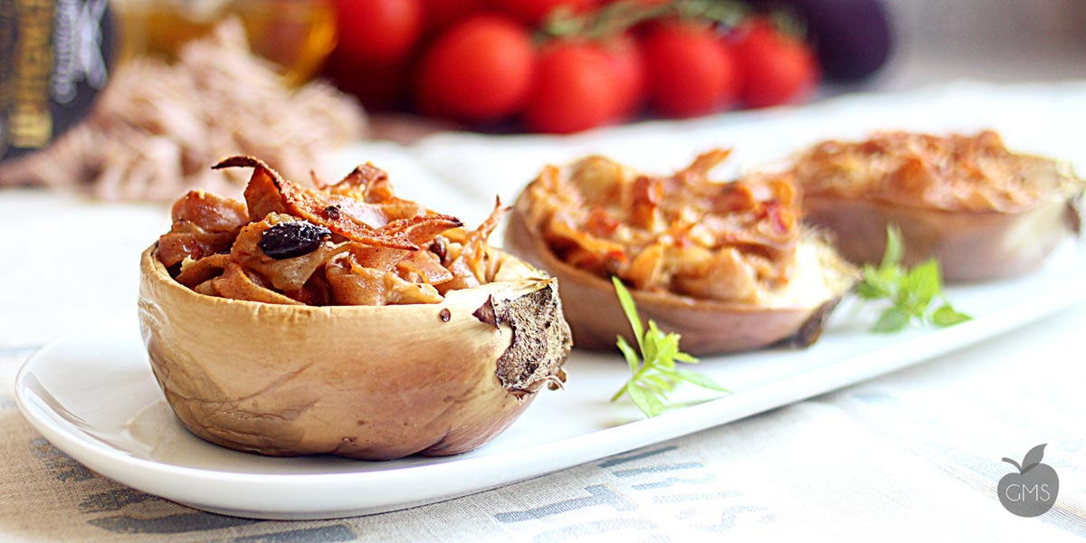 Melanzane Ripiene Al Forno Senza Carne Il Goloso Mangiar Sano