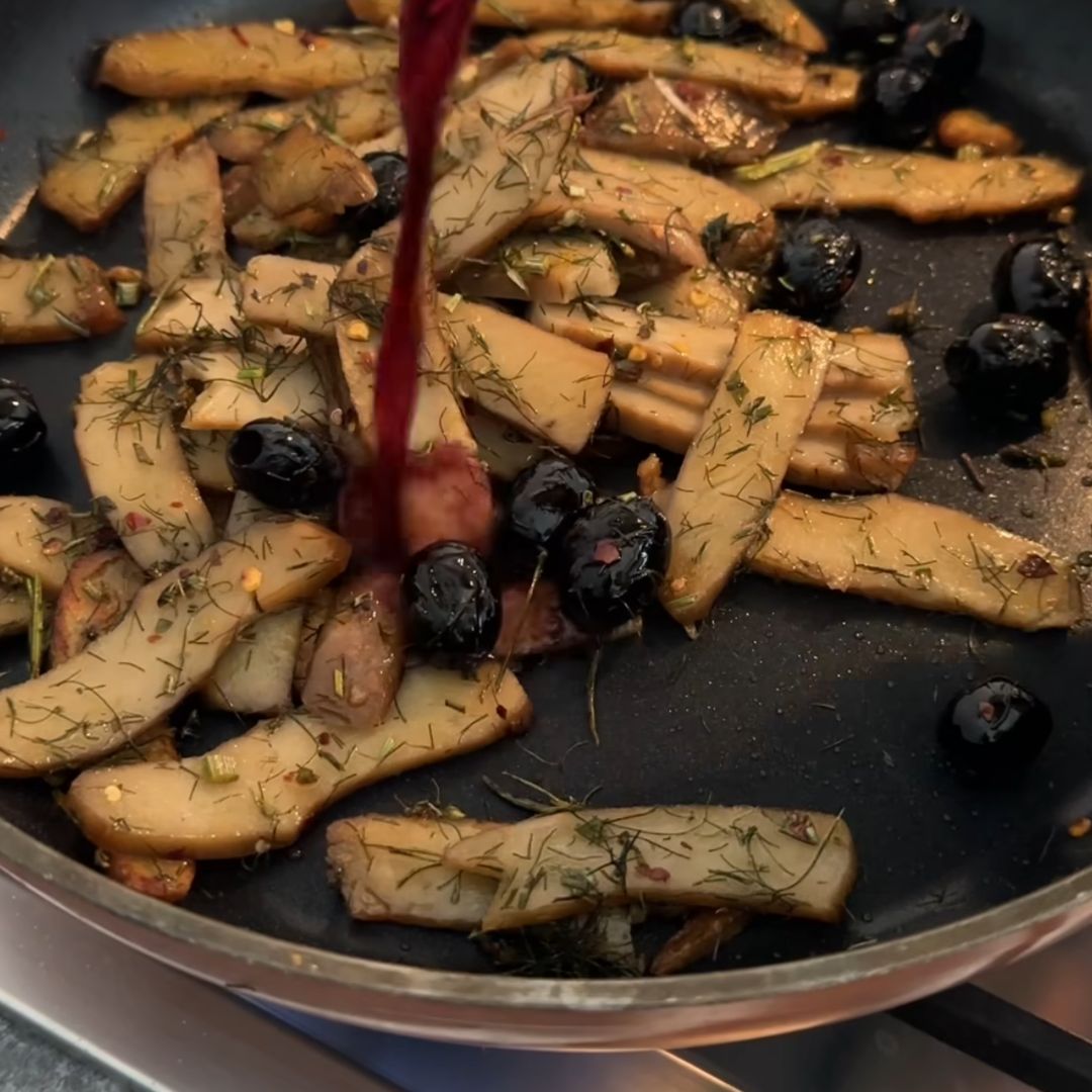 Seitan alla cacciatora