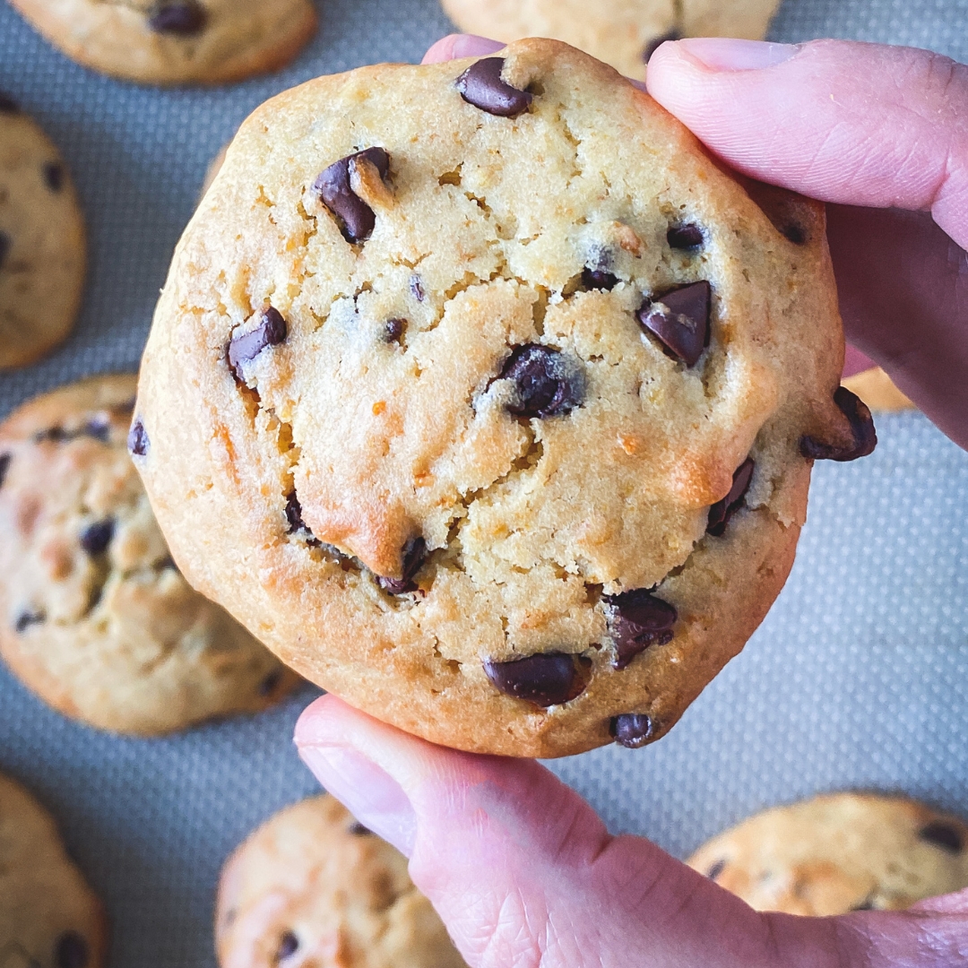 Cookies facilissimi, arancia e cioccolato