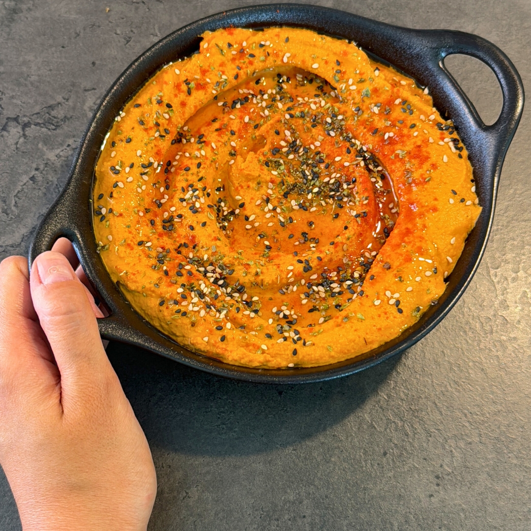 Hummus rosso alla paprica