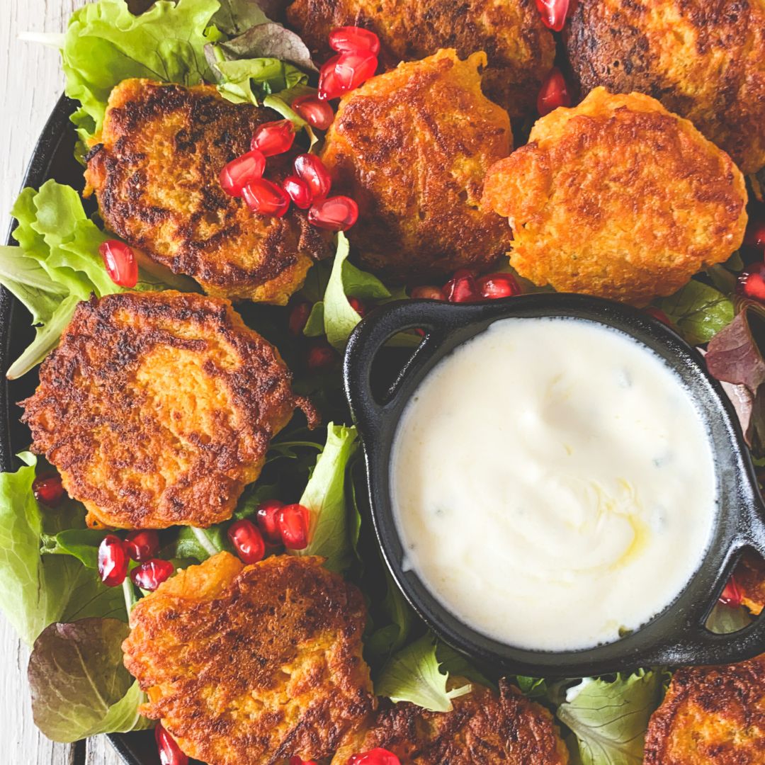 Frittelle di zucca e patate